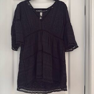 Scarlett Poppies beach cover up